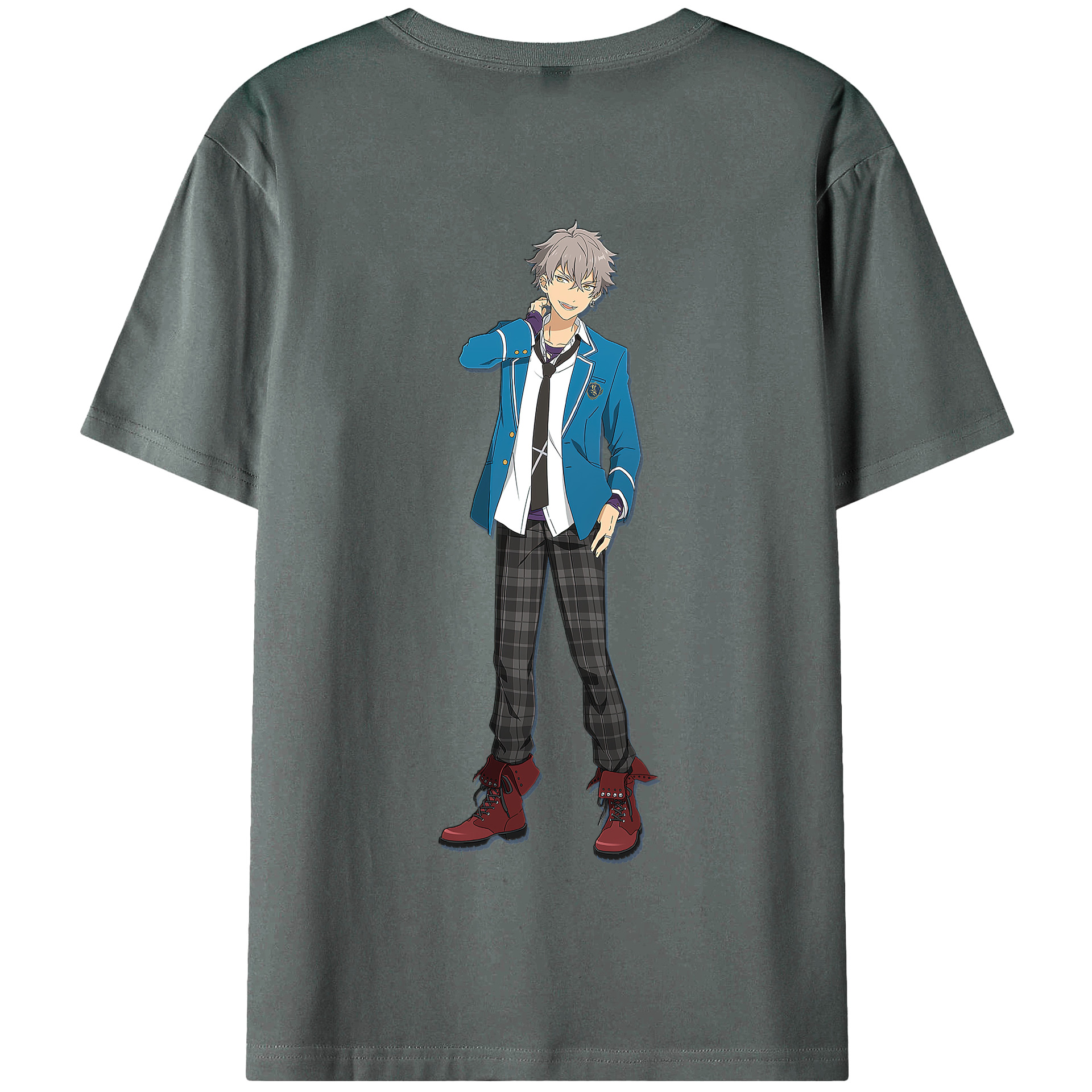 （画像用） あんさんぶるスターズ! Ensemble Stars 綿100％半袖Tシャツ（背面プリント）